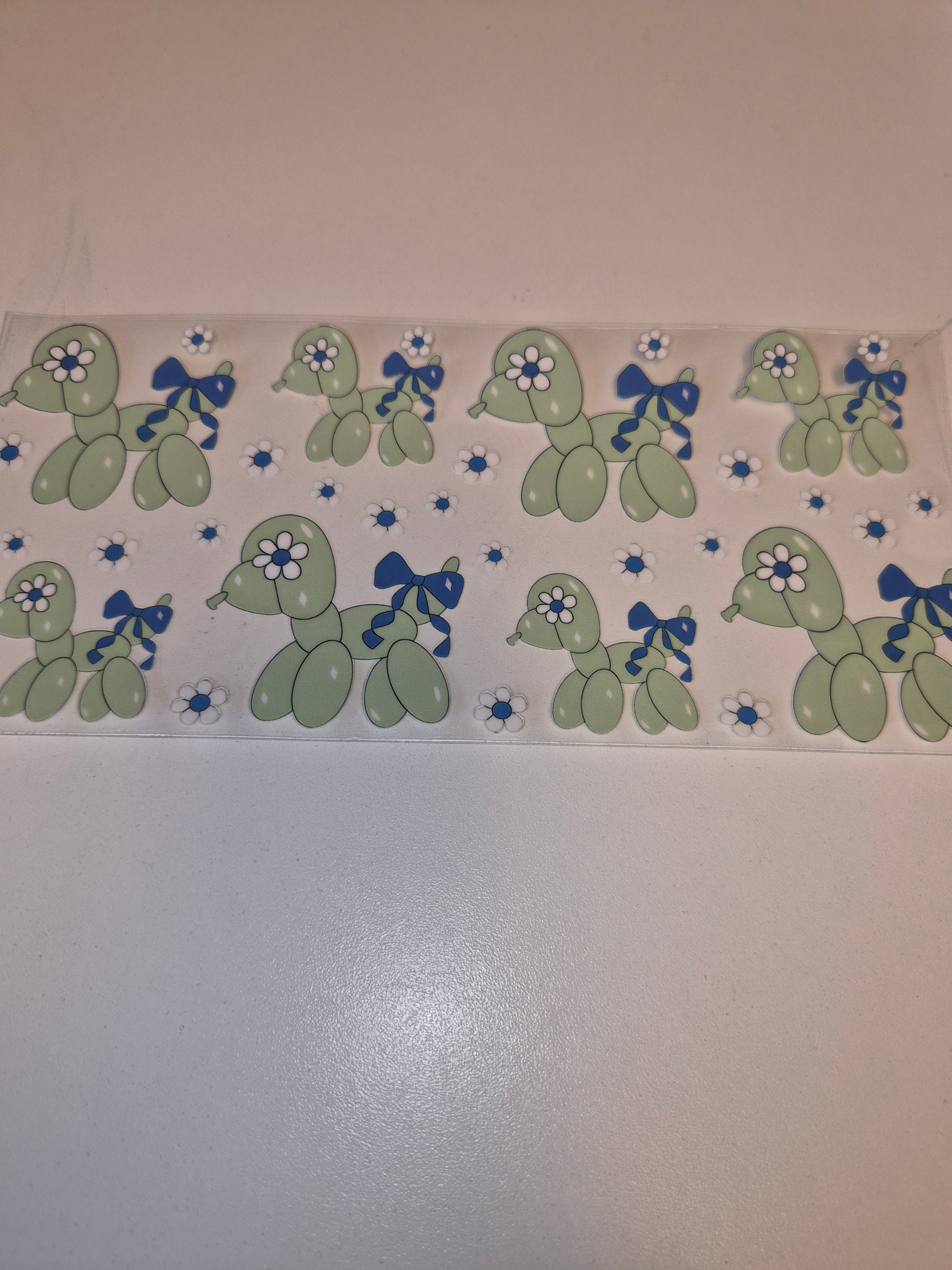 Balloon Dog 16oz Wraps
