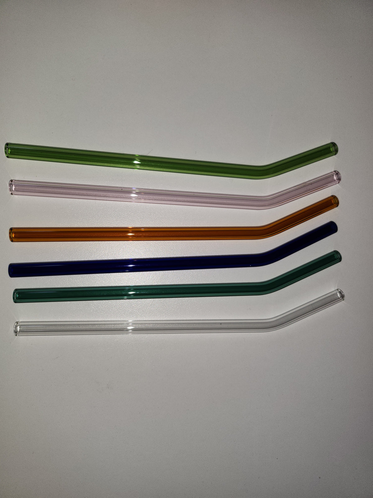 Colored Glass Straws for 16oz Tumblers
