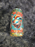 RTS - Miami Dolphins SNOW GLOBE 16oz Acrylic Tumbler