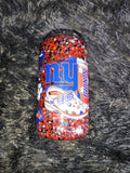 RTS- New York Giants Croc SNOW GLOBE 16oz Glass Tumbler