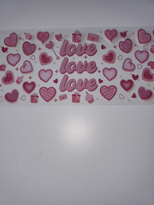 Valentine's Day Wraps 16 oz