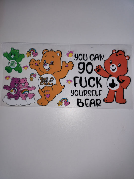 Swear Bear Wraps 16oz