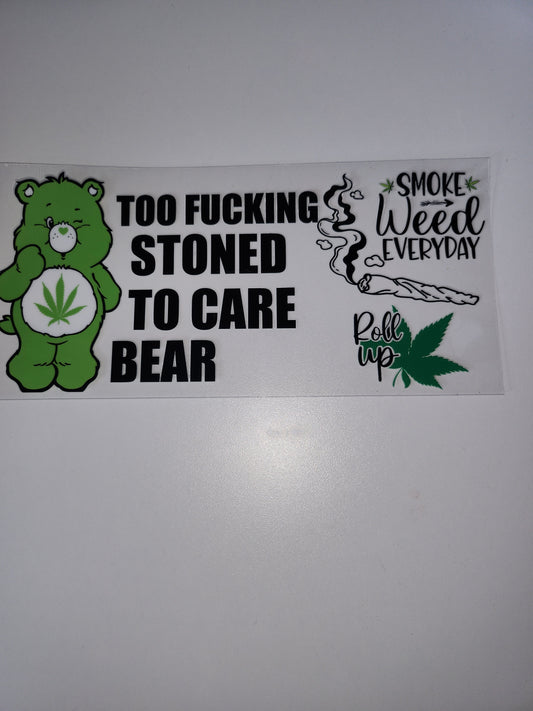 Swear Bear Wraps 16oz