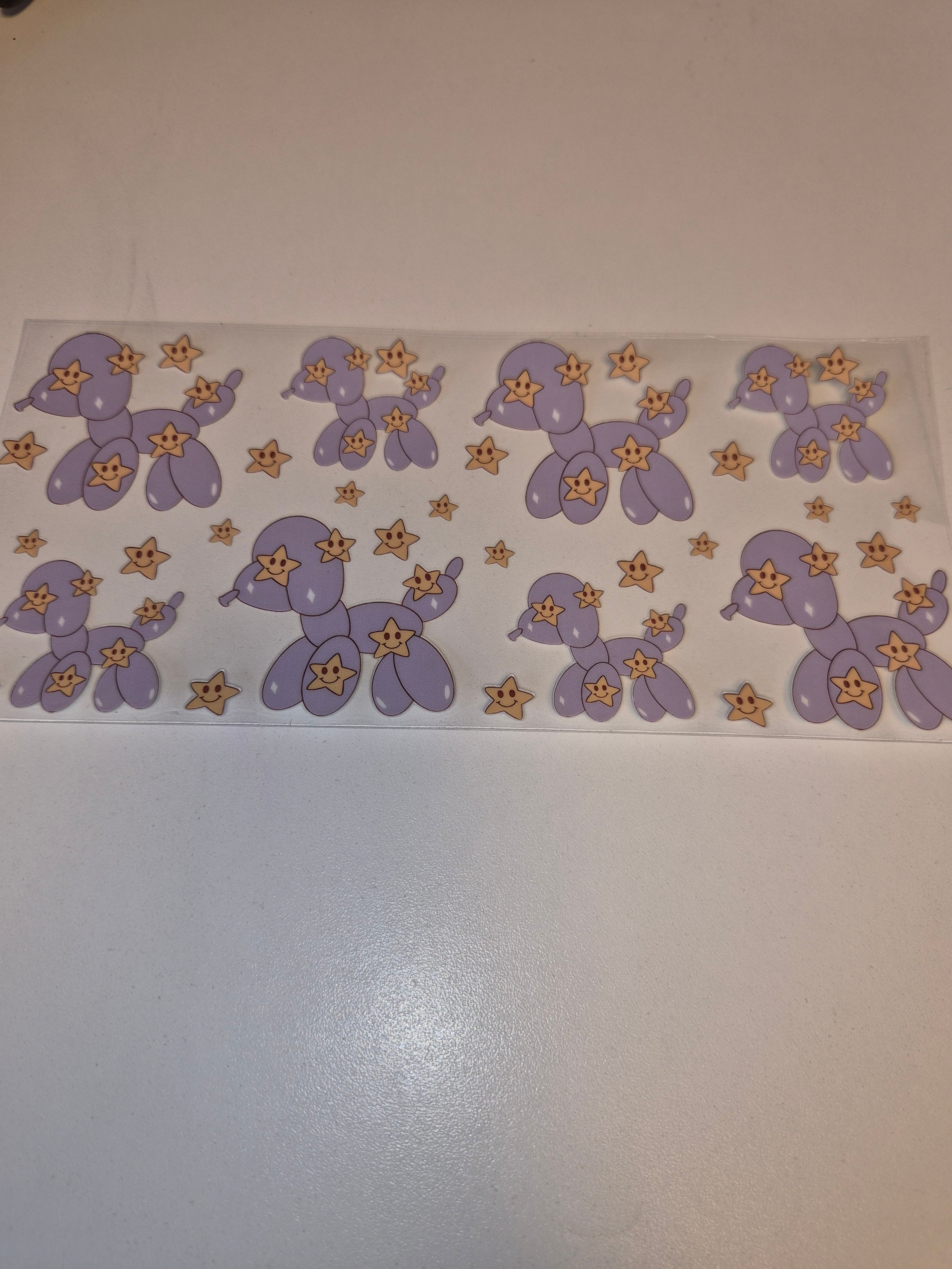 Balloon Dog 16oz Wraps