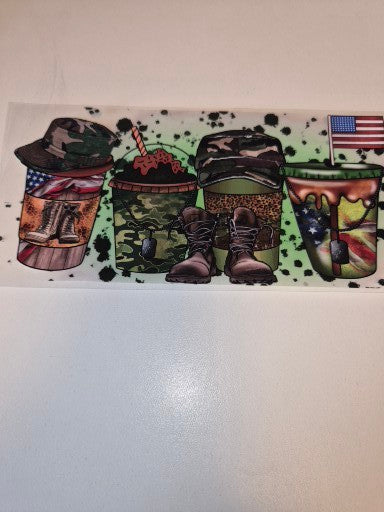 Military Wraps 16oz